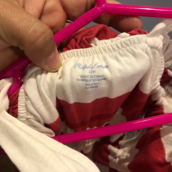 Brand New Ralph Lauren Romper - 12M - Picture 3 of 3